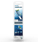 Philips Sonicare Adaptive Clean replacement toothbrush heads, HX9042/64, White 2-count