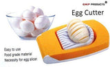 GKP Products ® Boiled Egg Slicer Cutter Chopper Plastic with Stainless Steel Wired