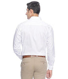Swisscott White Cotton Formal Slim Fit Full Sleeves Shirts For Men (39)