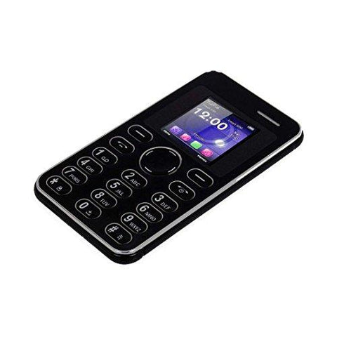 MSE Fancy & Durable Kechaoda K116 Mini ultra slim credit card size Mobile phone WITH 2.44" QHD DISPLAY, SINGLE SIM PHONE,BLUETOOTH,SD CARD SLOT, MP3 & MP4, FM, 256MB ROM(color as per availability