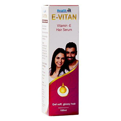 Healthvit E-Vitan Vitamin E Oil Hair Serum 100ml …