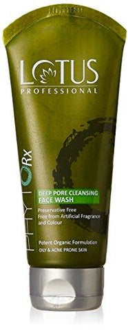 Lotus Professional Phyto Rx Deep Pore Cleansing Face Wash, 80g