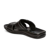 Paragon Men Black Formal Sandal - NEIGHBOUR JOY