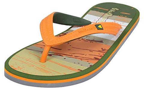 VKC Pride Men's Multi Color Rubber Flip-Flops - 7 UK