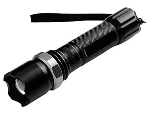 Cree Zoom LED Light Torch 18650 Rechargeable Aluminum Alloy Torch 3 Modes 500LM Ultra Bright Flashlight Long Distance Visible Upto 500 Meter Waterproof Design - NEIGHBOUR JOY