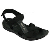 VKC Pride Unisex Black Synthetic Fashion Sandals (9 UK)