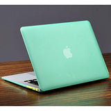 MOCA' Hard Shell Skin Cover Case For Apple MacBook Air 13" 13.3" inch A1369 , A1466 With SAViOUR Accessories (Aqua Green)