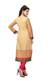 Vaamsi Women's Salwar Suit Dress Material(Cocp21_Beige_ Free Size)