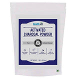 Healthvit Activated Charcoal 100gm For Face Mask, Detoxifies, Helps with Digestion