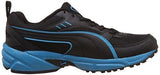 Puma Men's Atom Fashion III Dp Puma Black and Atomic Blue Running Shoes - 9 UK/India (43 EU) - NEIGHBOUR JOY