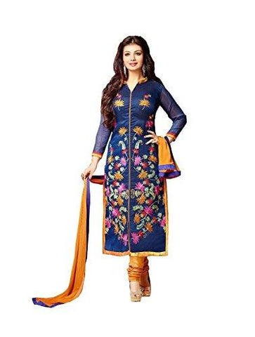 jashvi creation Women's Cotton Printed Unstitched Regular Wear Salwar Suit Dress Material(JC_ Dress_336_Multi Colour) - NEIGHBOUR JOY