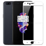 Plus Pro Hd+ Crystal Clear Full Screen Coverage Tempered Glass Screen Protector For Oneplus 5 - White - NEIGHBOUR JOY