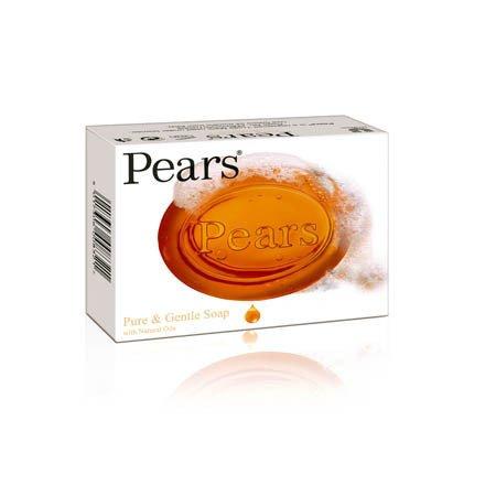 Pears Pure & Gentle Soap With Natural Oils 4.4 Oz. or 125G. (Pack of 3)