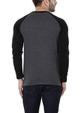 Katso Men's Raglan Neck Full Sleeve Cotton T-Shirt - NEIGHBOUR JOY