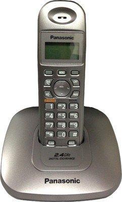 Panasonic KX-TG3611 SXM Digital Cordless Phone (Metallic)