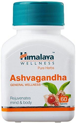 Himalaya Ashvagandha General Wellness Tablets - 60 Tablet