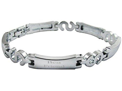 Gemshop Factorywala Silver Plated Chain Bracelet For Mens - NEIGHBOUR JOY