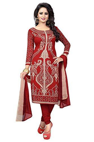 Dress material(Dresses for women party wear Designer Dress Material Today offers buy online in Low Price Sale Blue Color Cotton Fabric Free Size Salwar Suit Material) - NEIGHBOUR JOY