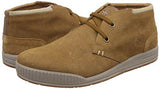 Woodland Men's Camel Leather Sneakers - 8 UK/India (42 EU)