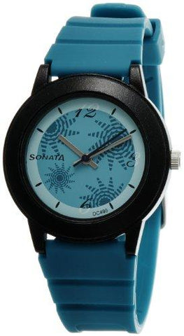 Sonata Fashion Fibre Analog Turquoise Dial Women's Watch - NF8992PP01J - NEIGHBOUR JOY