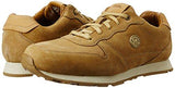 Woodland Men's Camel Leather Sneakers - 8 UK/India (42 EU)