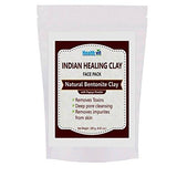 Healthvit Indian Healing Clay Bentonite Clay with Papaya Powder, 250g