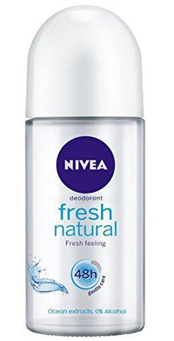 Nivea Fresh Natural Roll On, 50ml