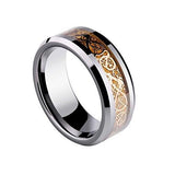 Sorella'z Golden Dragon 316L Stainless Steel Ring for Men's - NEIGHBOUR JOY