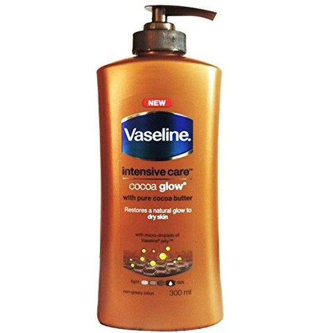 Vaseline Intensive Care Cocoa Glow Body Lotion, 300ml