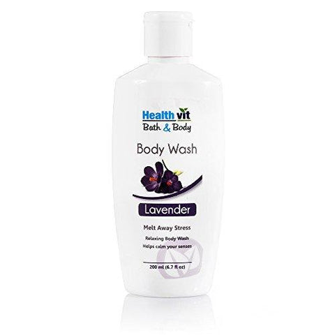 Healthvit Bath and Body Lavender Bodywash, 200ml