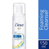 Dove 3 in 1 Makeup Removing Foaming Cleanser, 150ml