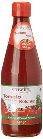 Patanjali Tomato Ketchup with Onion and Garlic, 500g - NEIGHBOUR JOY