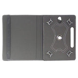 Acm Rotating Leather Flip Case For Micromax Canvas Tab P681 Tablet Cover Stand Black (FREE Acm Wallet Included) - NEIGHBOUR JOY