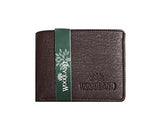 Woodland Genuine Leather Men's Wallet (Dark Maroon)