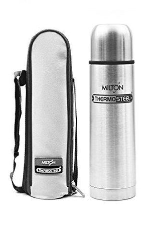 Milton Thermosteel Omega 500 ml Flask (Pack of 1, Silver) authorized dealer