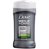 Dove Men Plus Care Dove Deodorant Stick, Moisturizer With Extra Fresh 3 Ounce