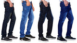 London Looks Men Slim Fit Multi Color Jeans (Combo Of 4) (Light Blue_32) - NEIGHBOUR JOY