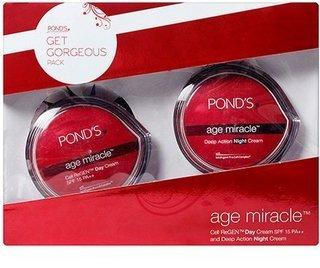 Ponds Age Miracle Cell ReGen Day cream spf15PA++, 50gm and Deep Action Night Cream, 50gm