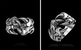 Sorella'z Mens Stainless Steel Dragon Claw Ring - NEIGHBOUR JOY