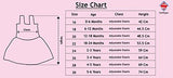 Sathiyas Baby Girls Gathered Dresses Pack of 5 - (Multicolour_0-6 Months) - NEIGHBOUR JOY