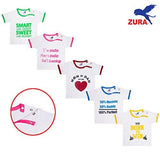 Zura's Export Quality Cotton Boy Baby Tshirt / Girl Baby Tshirt / Baby dress / Kids Tshirt / Baby Teeshirt (Pack of 5)