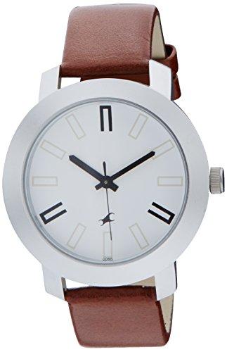 Fastrack Casual Analog White Dial Men's Watch - 3120SL01 - NEIGHBOUR JOY