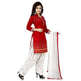 Fashion Dream Women's Cotton Salwar suit (Banno Purple_129_Purple_Free Size) - NEIGHBOUR JOY