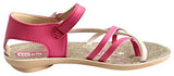 VKC Women's Pink and Beige Fashion Sandals_6 UK