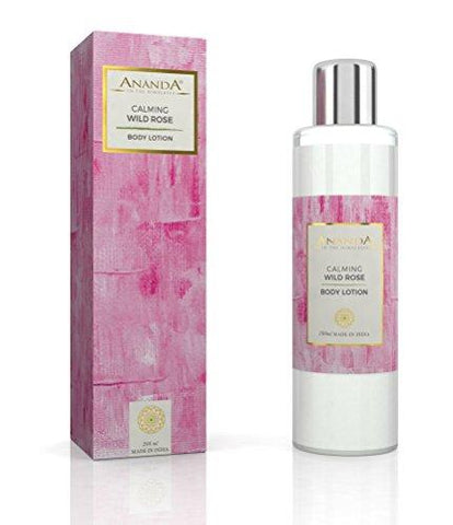 Ananda Calming Body Lotion, Wild Rose, 200ml