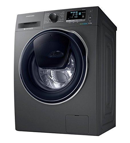 Samsung WW90K6410QX Fully-automatic Front-loading Washing Machine (9 Kg, Inox Grey) - NEIGHBOUR JOY