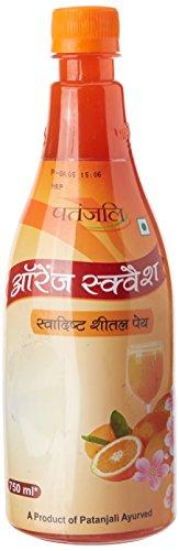 Patanjali Orange Squash Bolltle, 750ml - NEIGHBOUR JOY