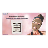 Healthvit Indian Healing Clay Bentonite Clay with Papaya Powder, 250g