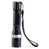 Cree Zoom LED Light Torch 18650 Rechargeable Aluminum Alloy Torch 3 Modes 500LM Ultra Bright Flashlight Long Distance Visible Upto 500 Meter Waterproof Design - NEIGHBOUR JOY