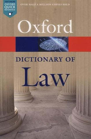 A Dictionary of Law (Oxford Quick Reference) - NEIGHBOUR JOY